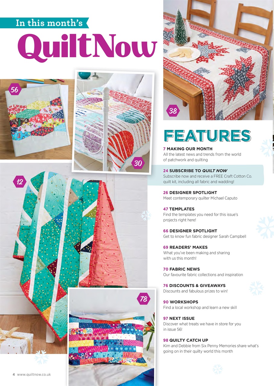 Quilt Now Magazine Issue 55 Back Issue