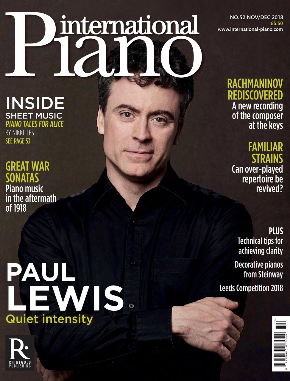 International Piano Magazine Nov / Dec 2018 Subscriptions Pocketmags