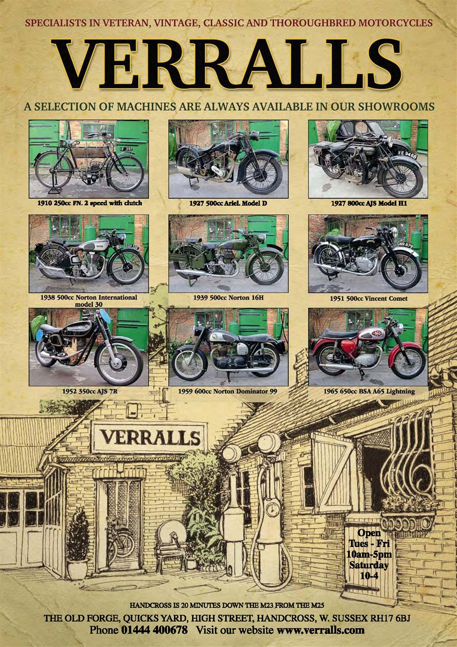 The Classic Motorcycle Magazine 46 4 April 2019 Back Issue