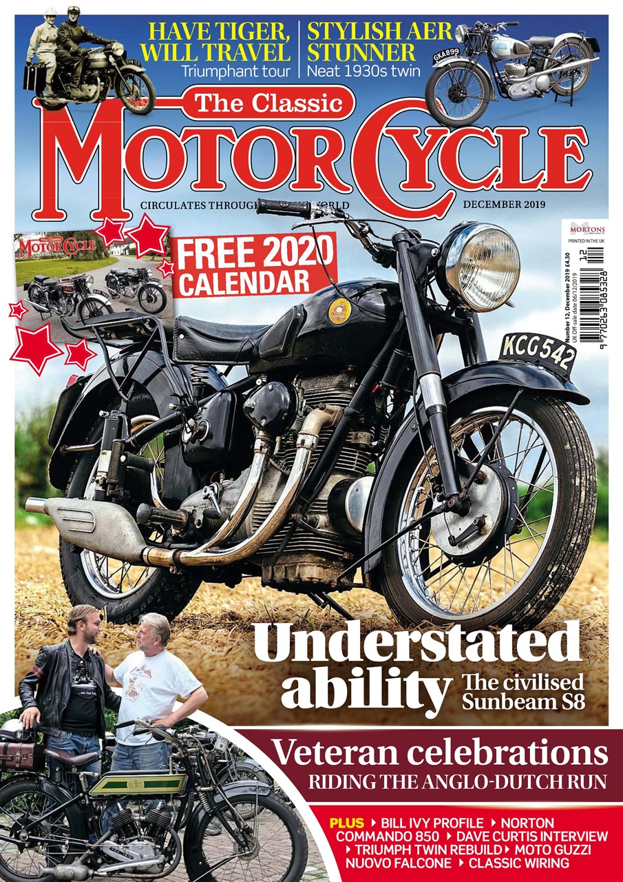 The Classic Motorcycle Magazine 46 12 December 2019 Back Issue