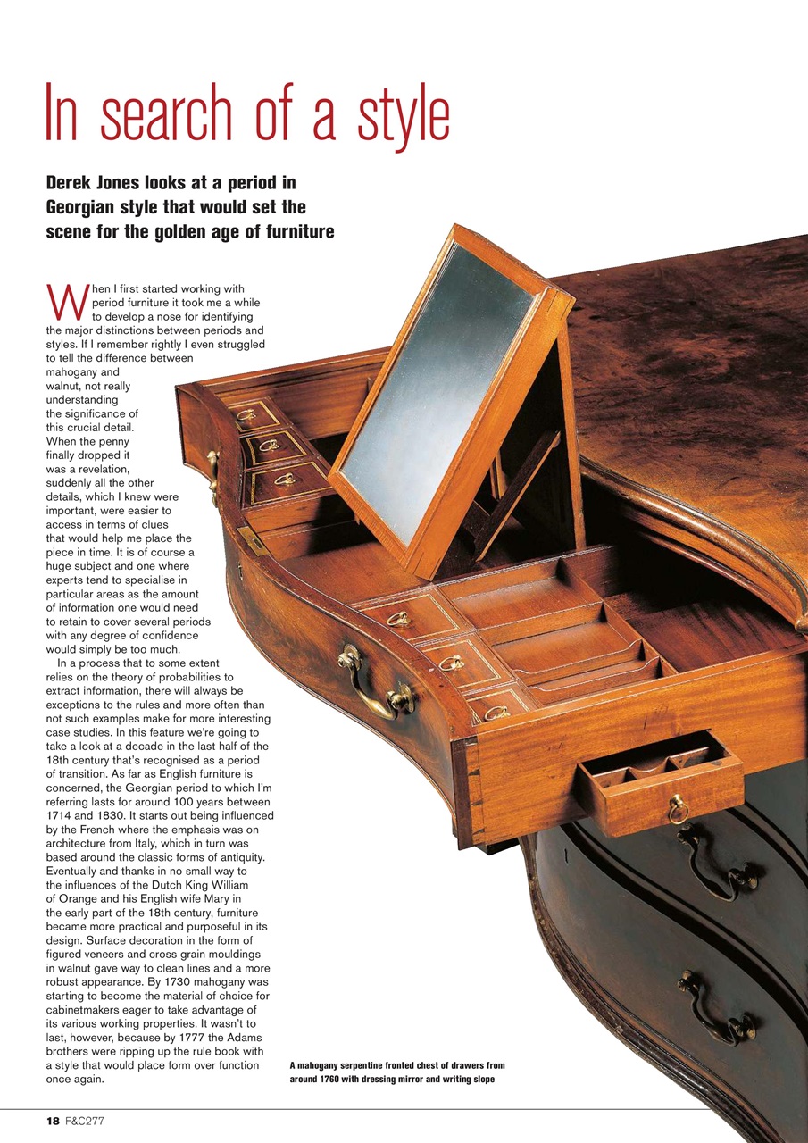 Furniture & Magazine December 2018 Subscriptions