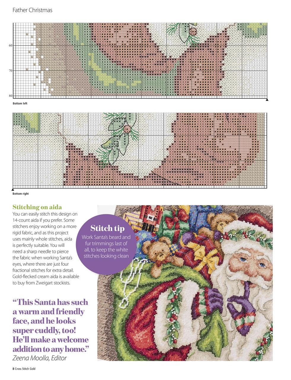 Cross Stitch Gold Magazine - November 2018 Back Issue