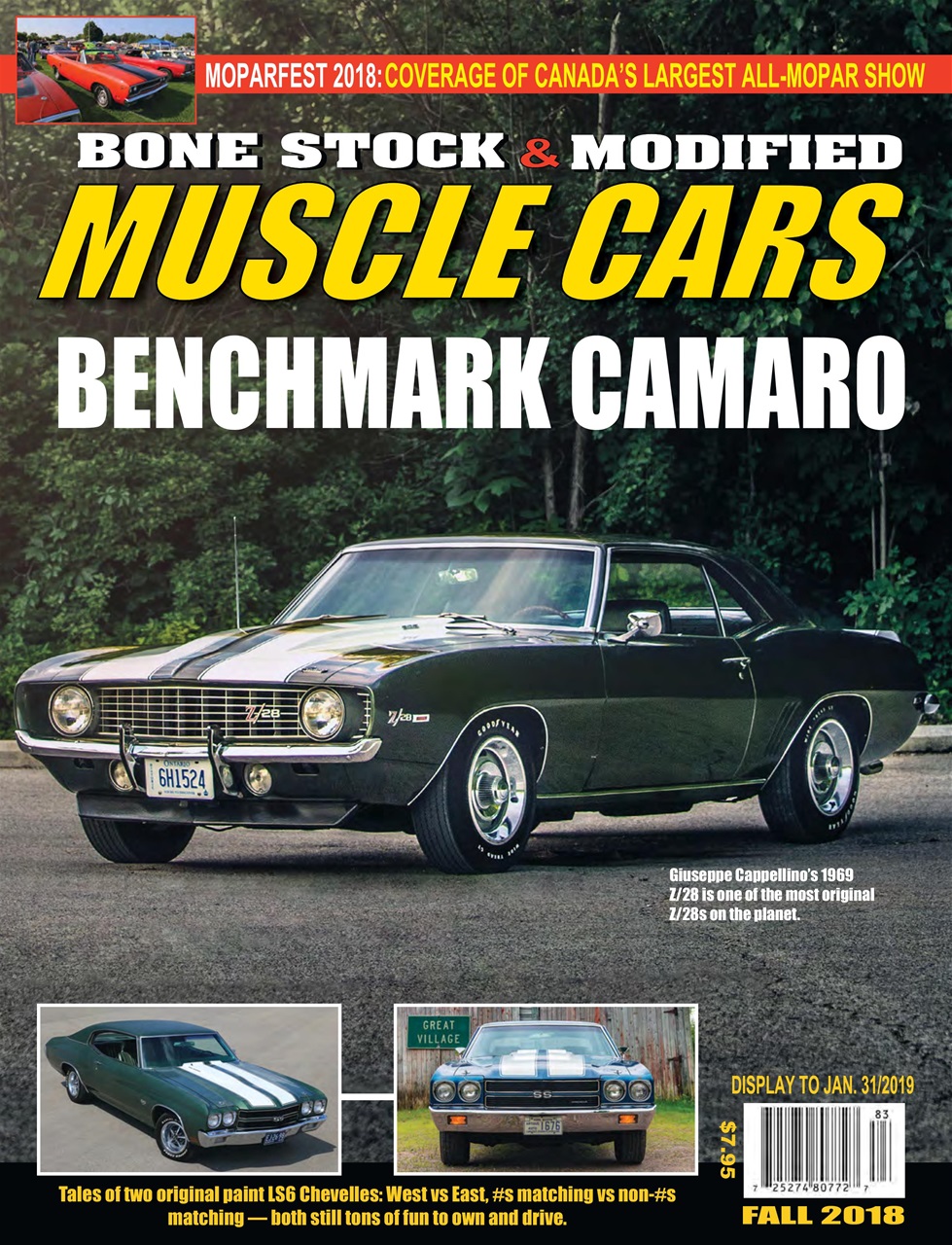 Muscle Cars Magazine - Fall 2018 Subscriptions | Pocketmags