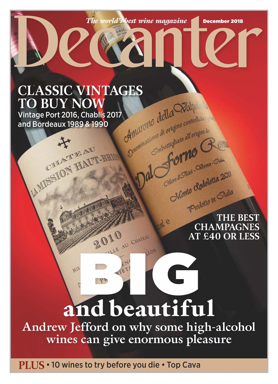 Decanter Magazine December 2018 Back Issue
