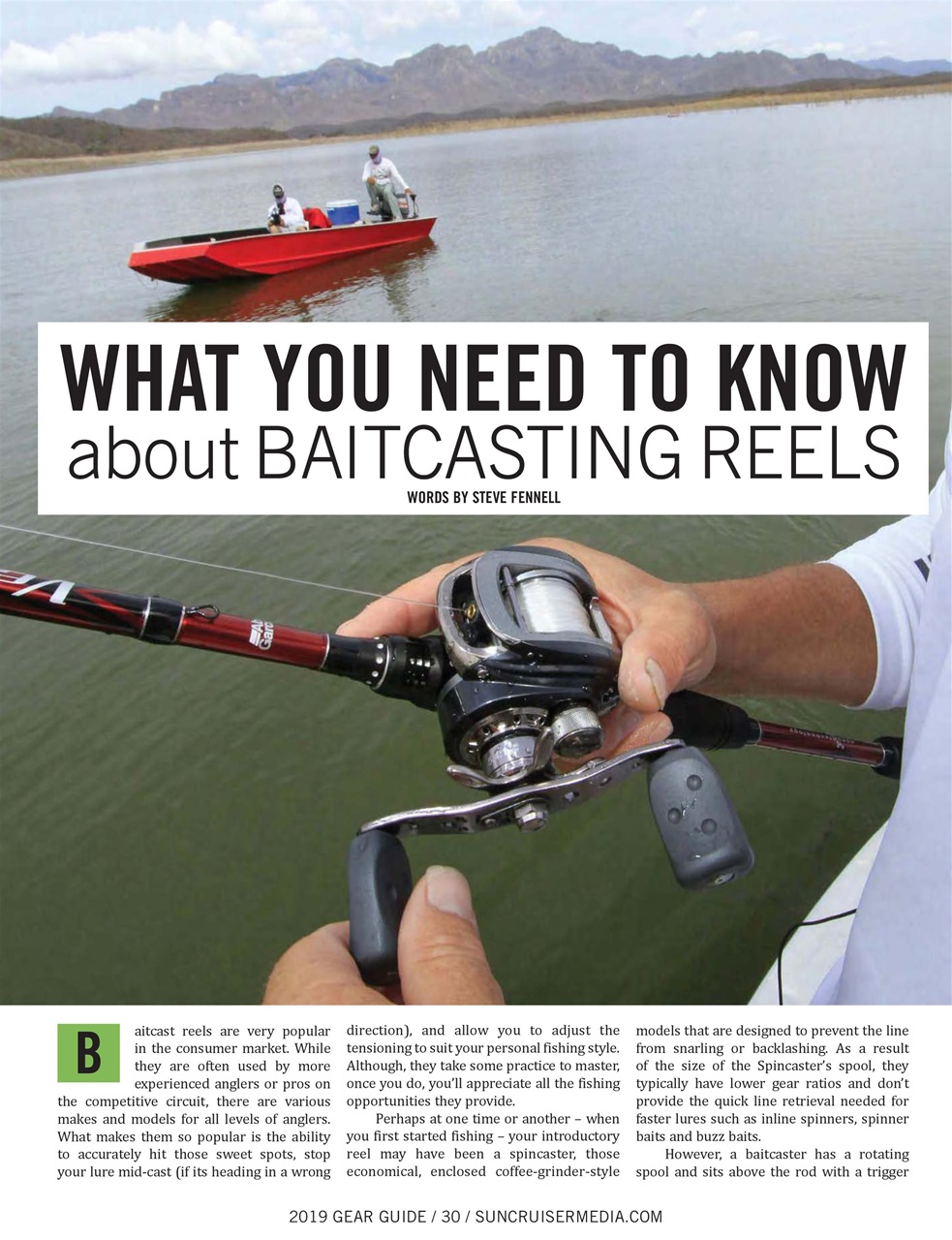 Sport Fishing Guides Magazine Subscriptions and Fishing Gear 2019 Issue