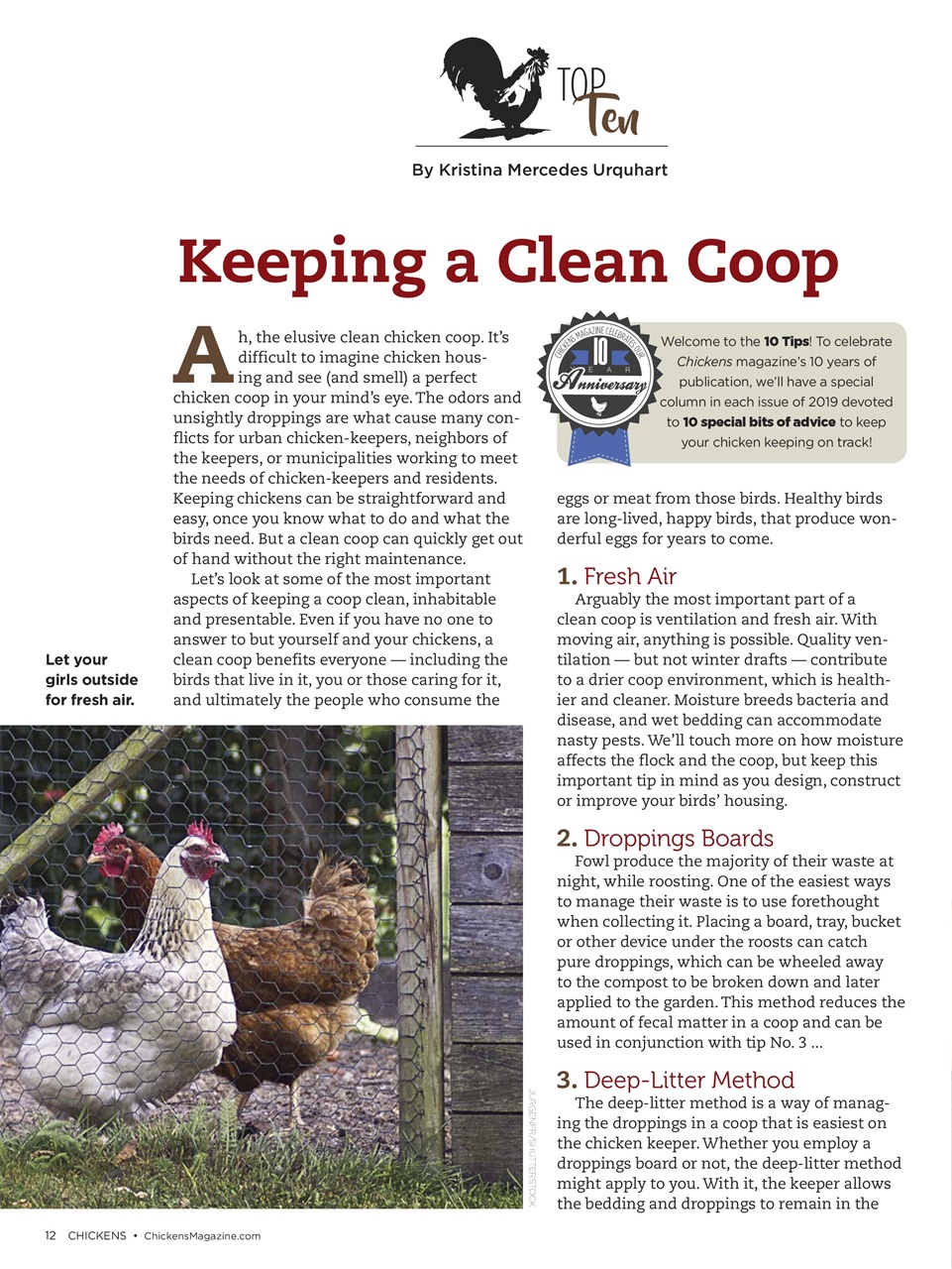 Chickens Magazine January/February 2019 Subscriptions Pocketmags