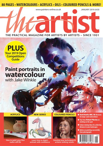 The Artist Magazine - January 19 Back Issue