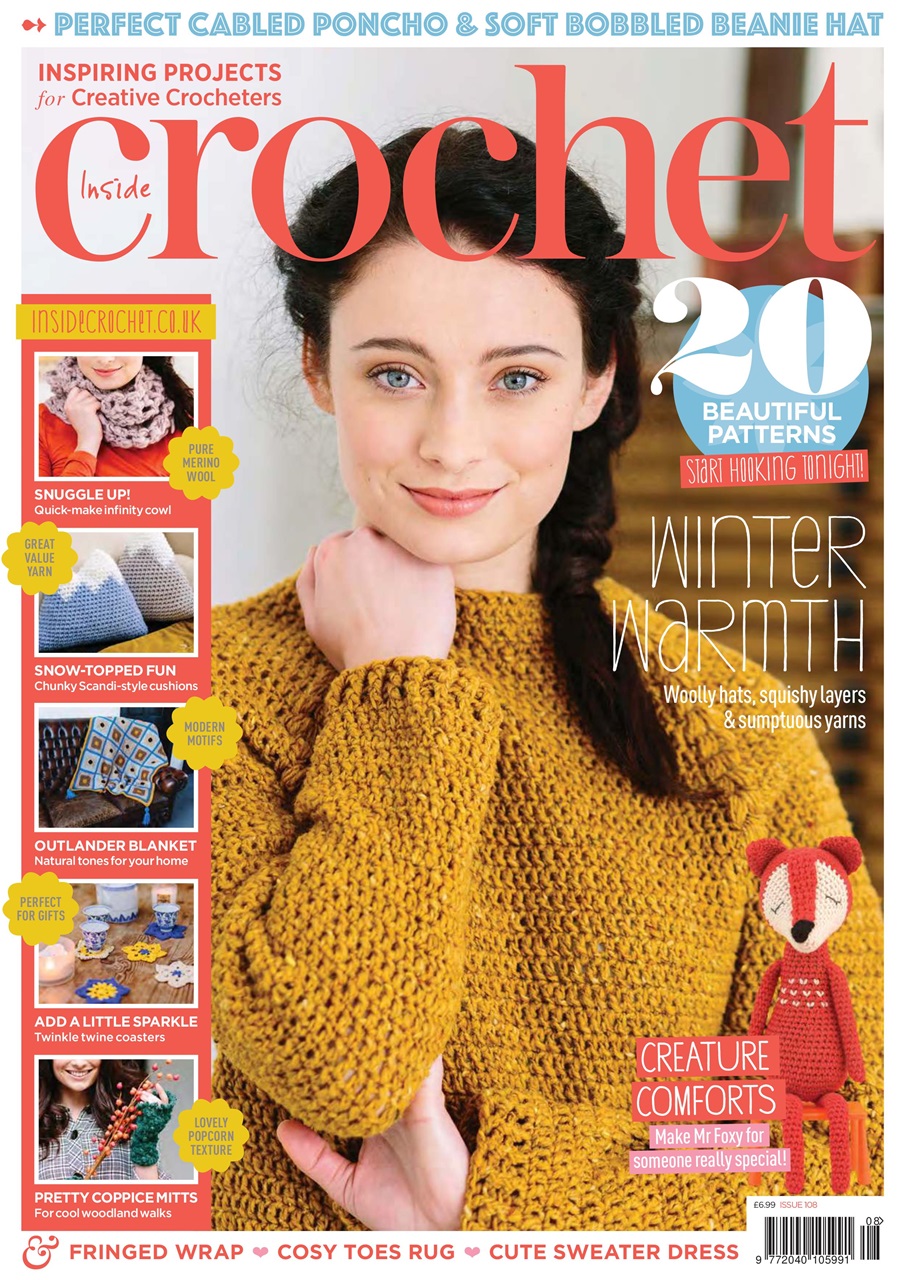 Inside Crochet Magazine Issue 108 Back Issue