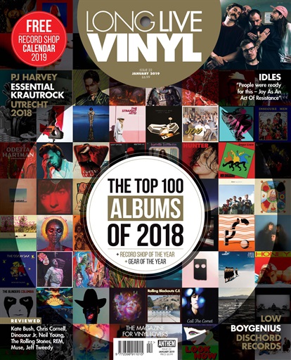 Long Live Vinyl Magazine - Jan 2019 Back Issue