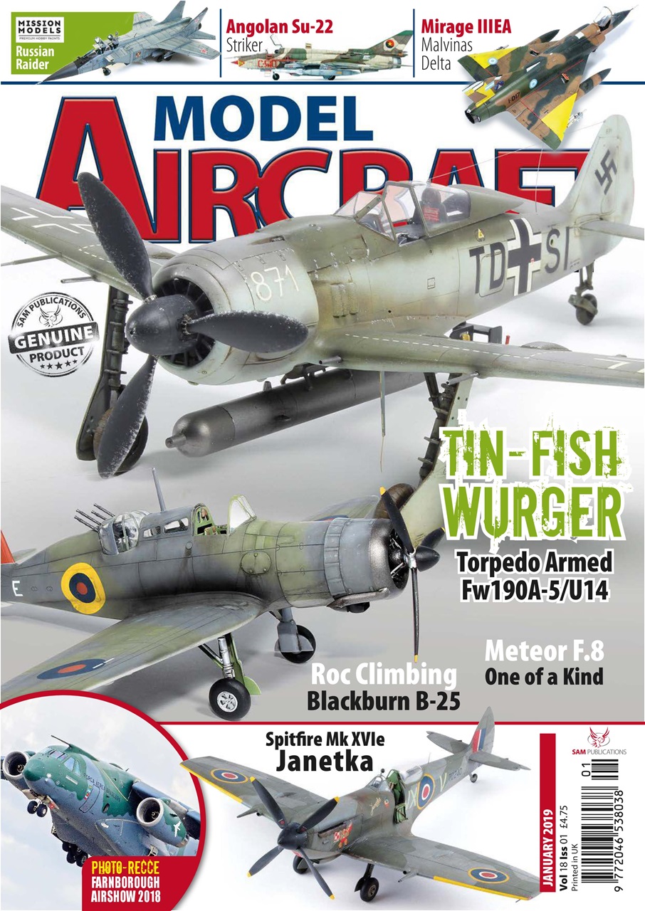 Model Aircraft Magazine - MA Vol 18 Iss 1 January 2019 Subscriptions ...