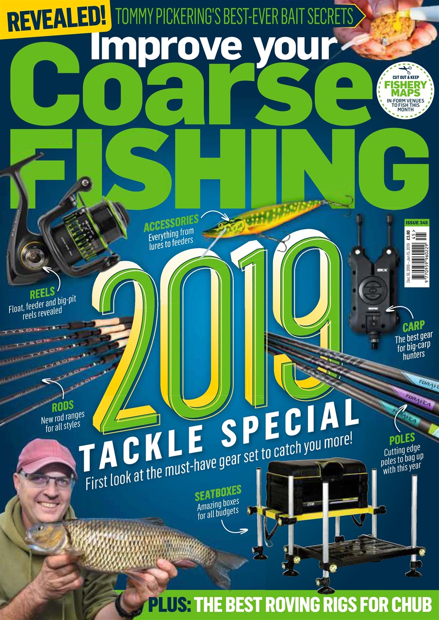 Improve Your Coarse Fishing Magazine Issue 345 Back Issue