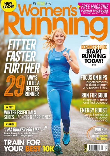 Women's Running Magazine - Jan 2019 Back Issue