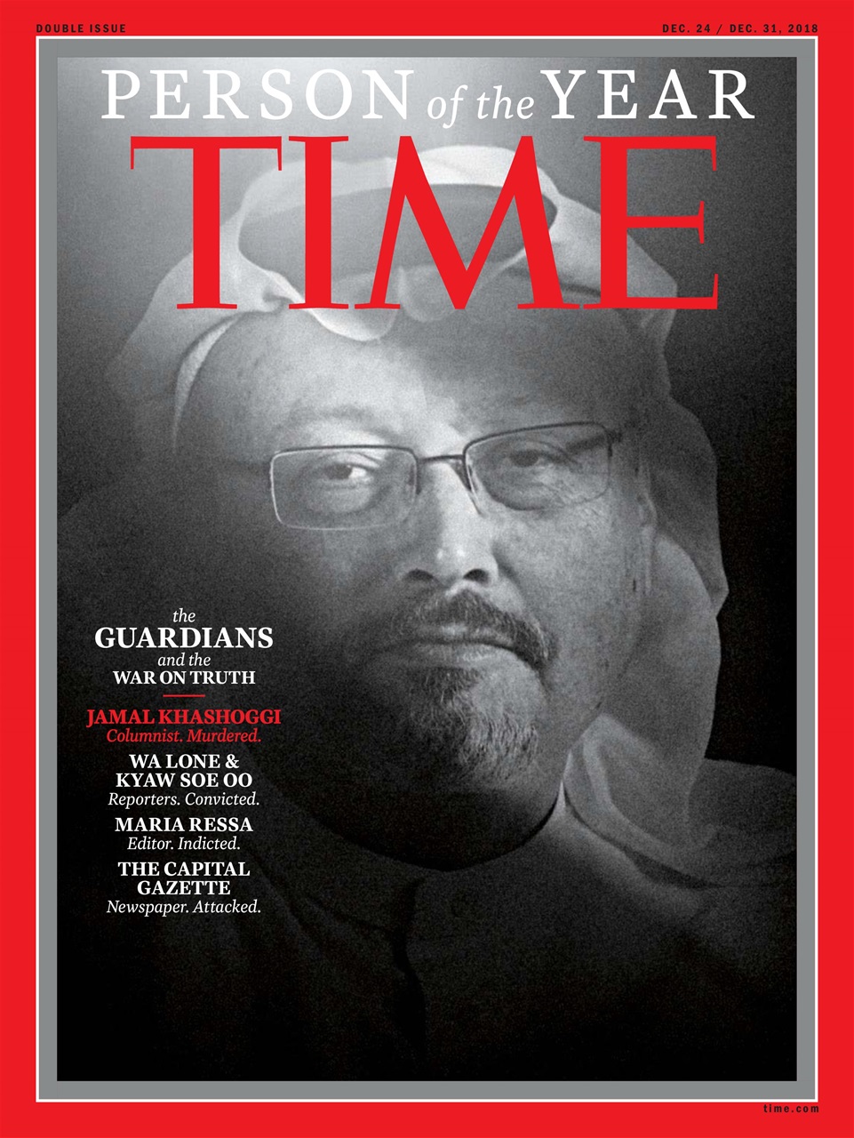 Time Magazine 24th 31st December 2018 Back Issue
