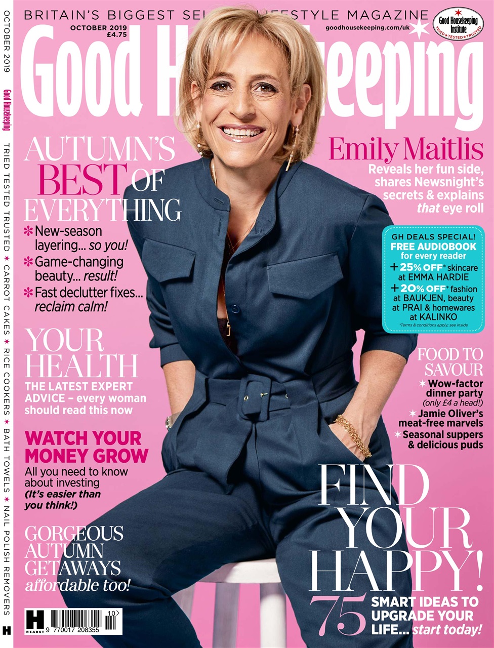 Good Housekeeping Magazine - October 2019 Back Issue