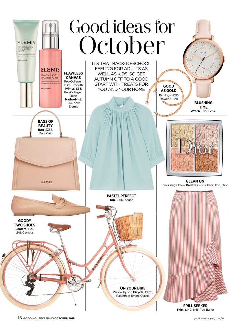 Good Housekeeping Magazine October 2019 Back Issue