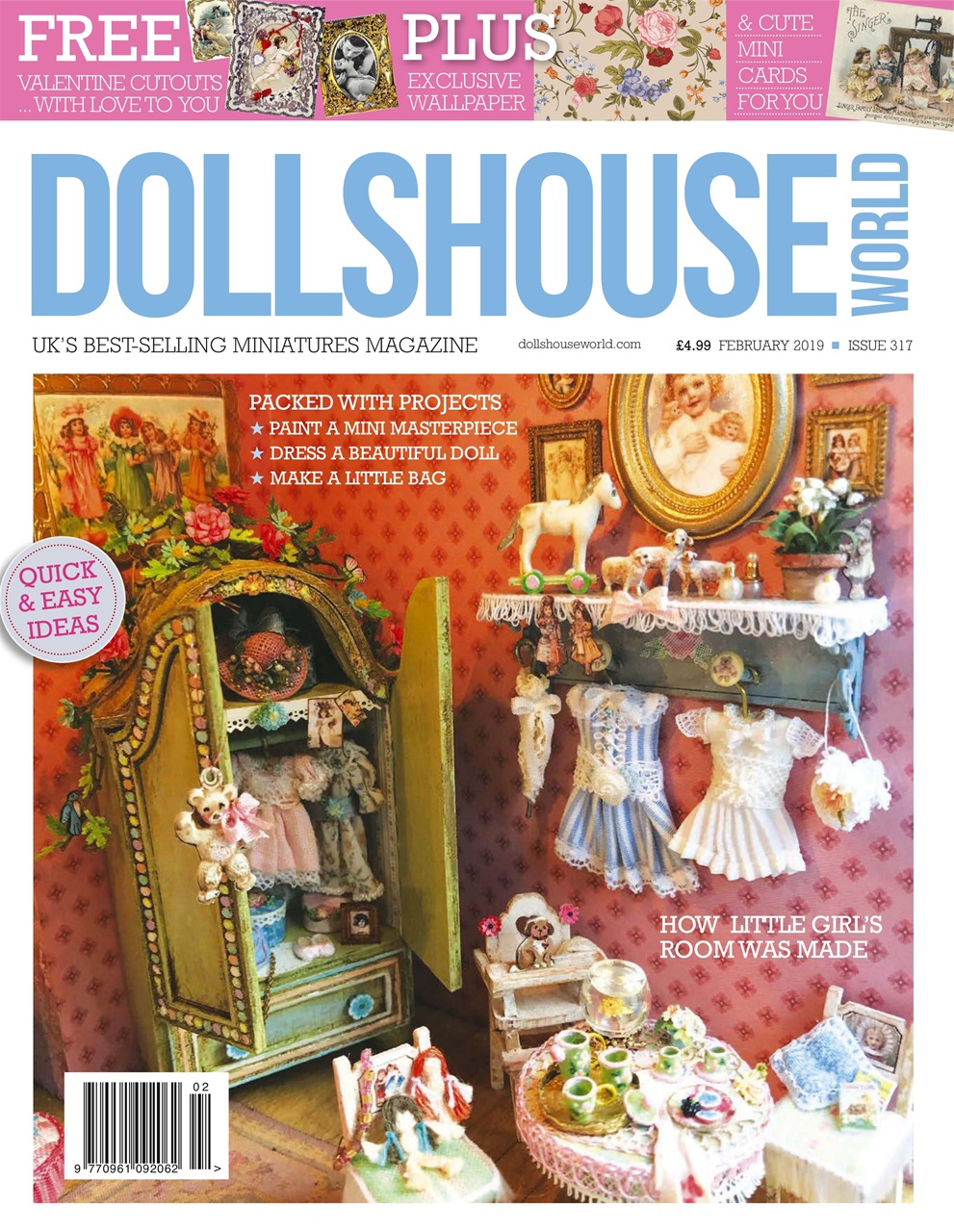 Dolls House World Magazine Issue 317 Back Issue
