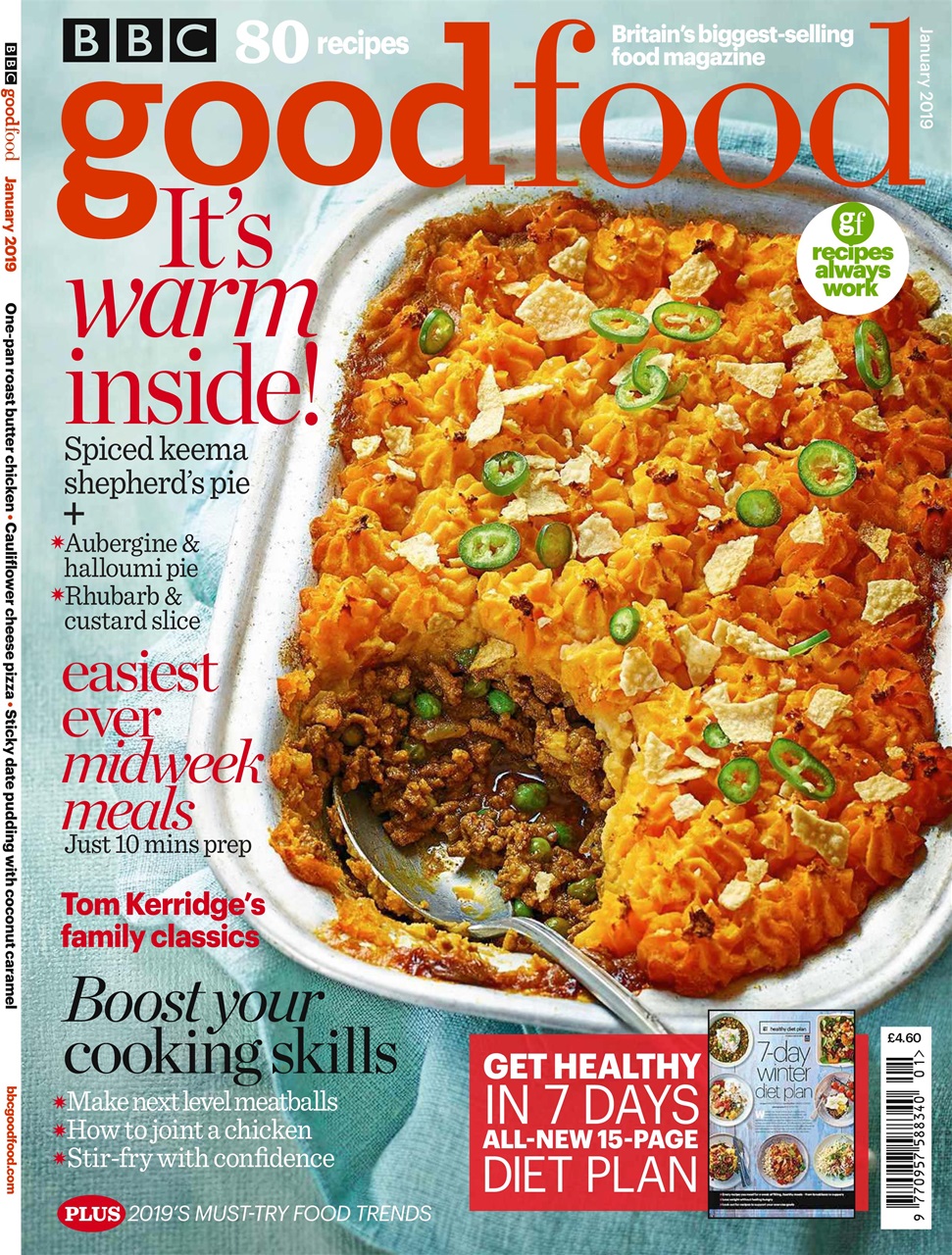 BBC Good Food Magazine - January 2019 Back Issue
