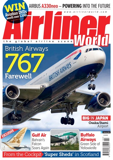 Airliner World Magazine - February 2019 Subscriptions | Pocketmags