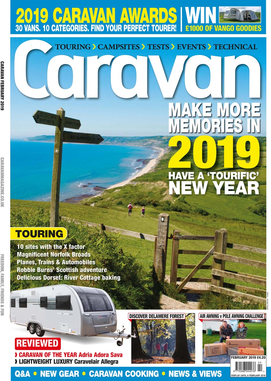 Caravan Magazine Tourific 2019 February 2019 Caravan Magazine