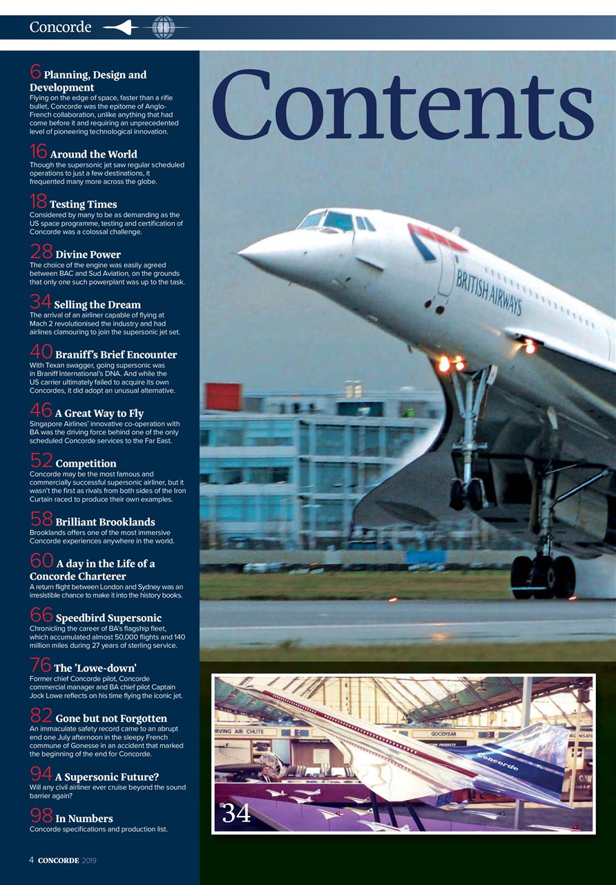 Airliner World Magazine - Concorde - Supersonic Legend Special Issue