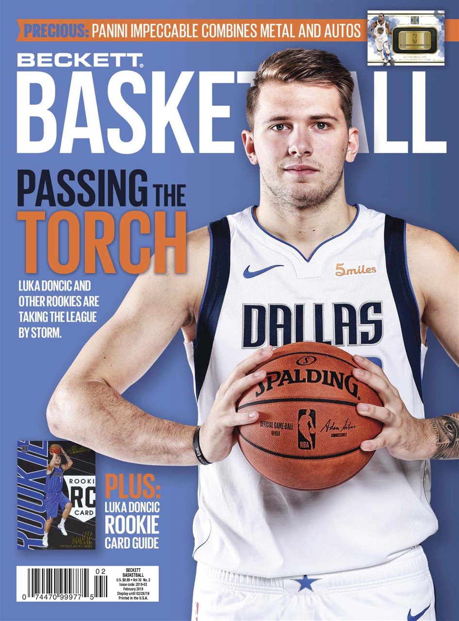 Beckett Basketball Magazine February 2019 Back Issue