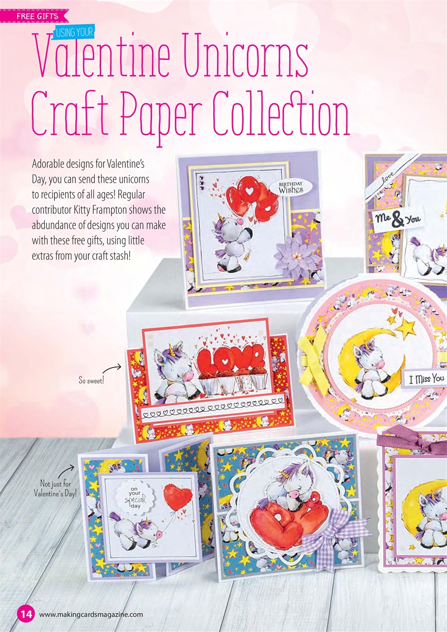 Making Cards & Papercraft Magazine February 2019 Subscriptions