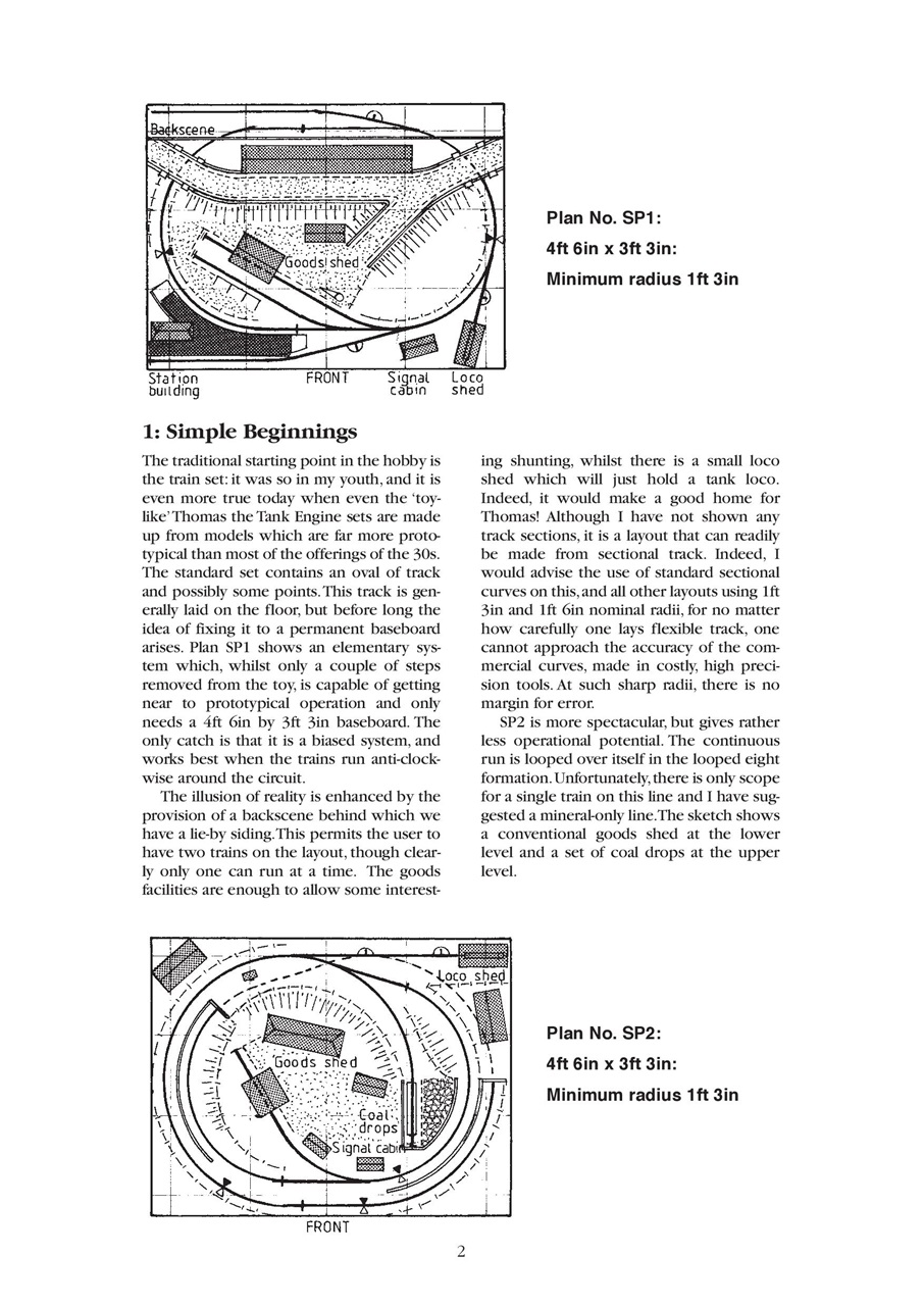 PECO PB-3 Book - 60 Model Railway Plans For Small Spaces - Layout Ideas For Multiple Scales