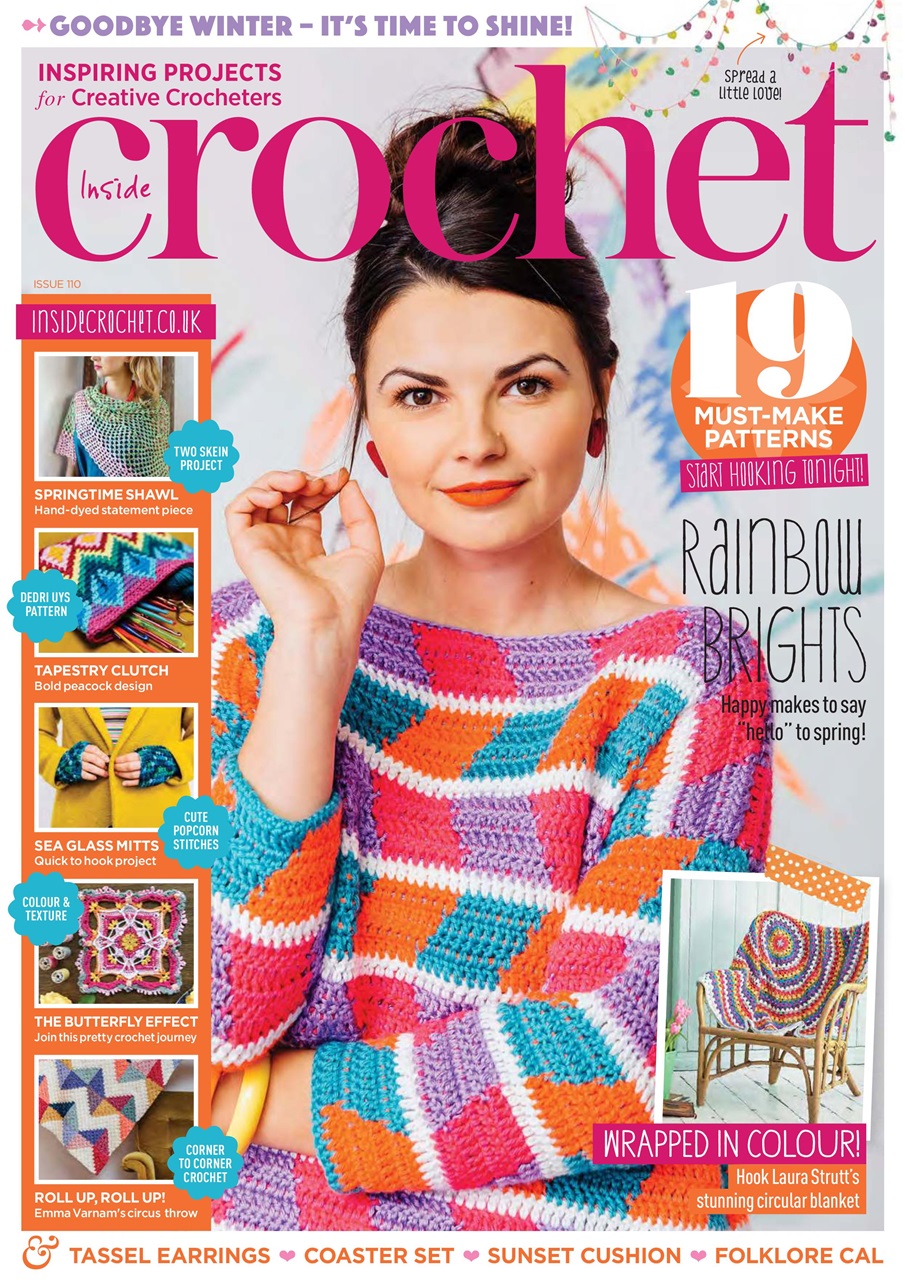 Inside Crochet Magazine Issue 110 Back Issue