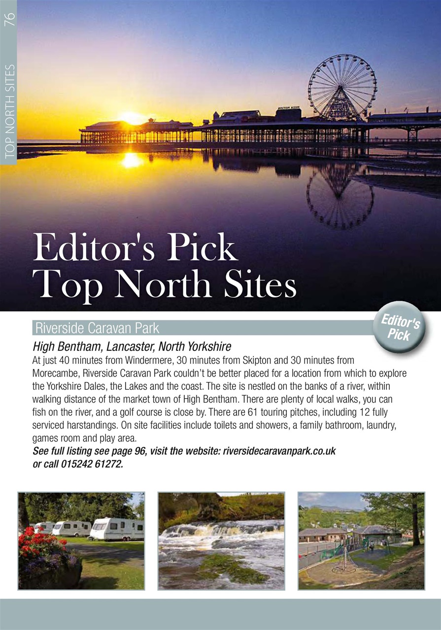 Campsite Finder Magazine Campsite Finder 2019 Back Issue