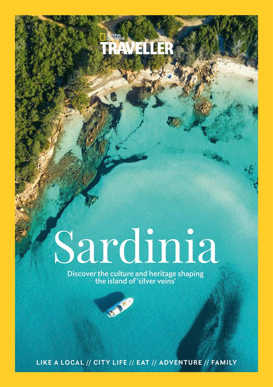 National Geographic Traveller (UK) Magazine Sardinia 2019 Special Issue