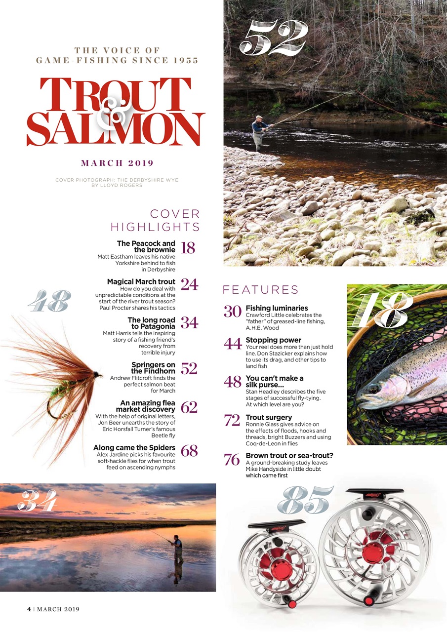 Trout & Salmon Magazine March 2019 Back Issue