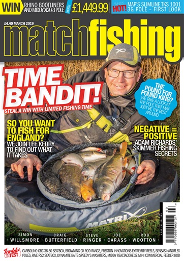 Match Fishing Magazine March 2019 Subscriptions Pocketmags