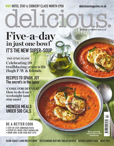 Delicious Magazine March 2019 Subscriptions Pocketmags