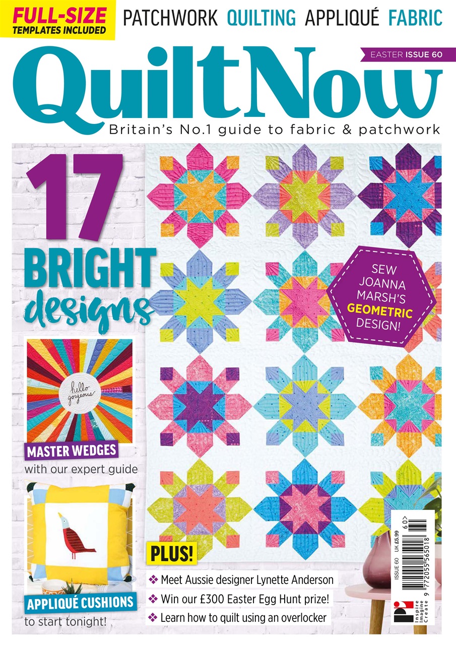 Quilt Now Magazine Issue 60 Back Issue