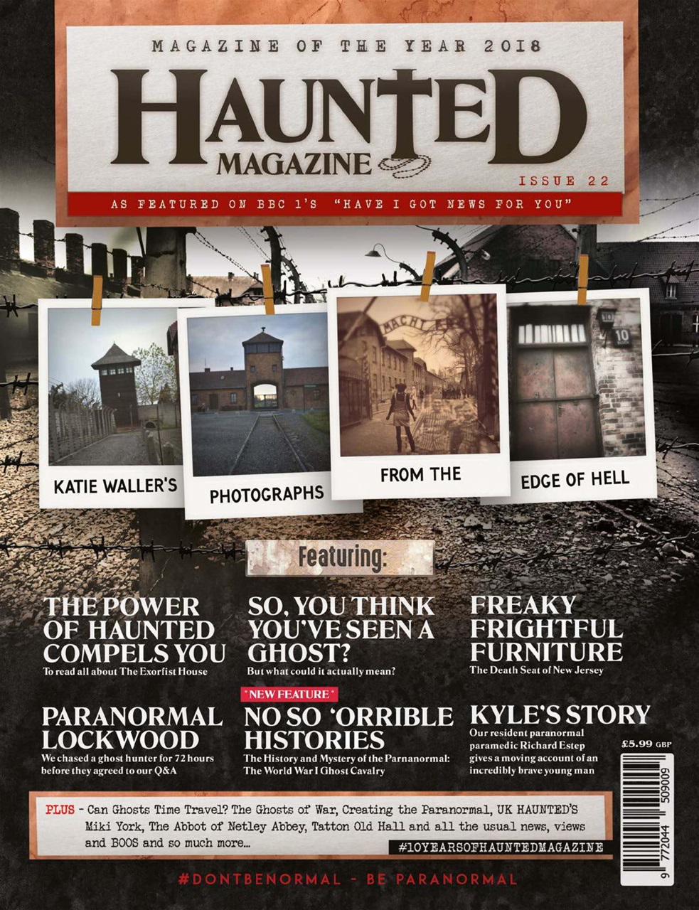 Haunted Magazine - Issue 22: Photos from the Edge of Hell Back Issue