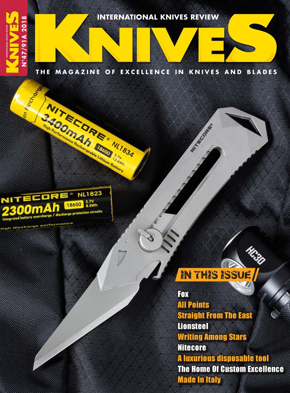 KNIVES INTERNATIONAL Magazine 47 Knives International Back Issue