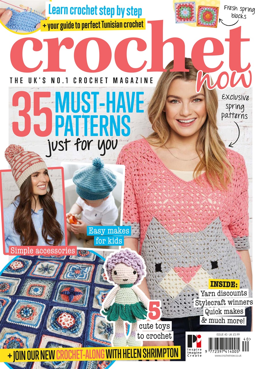 Crochet Now Magazine Issue 40 Back Issue