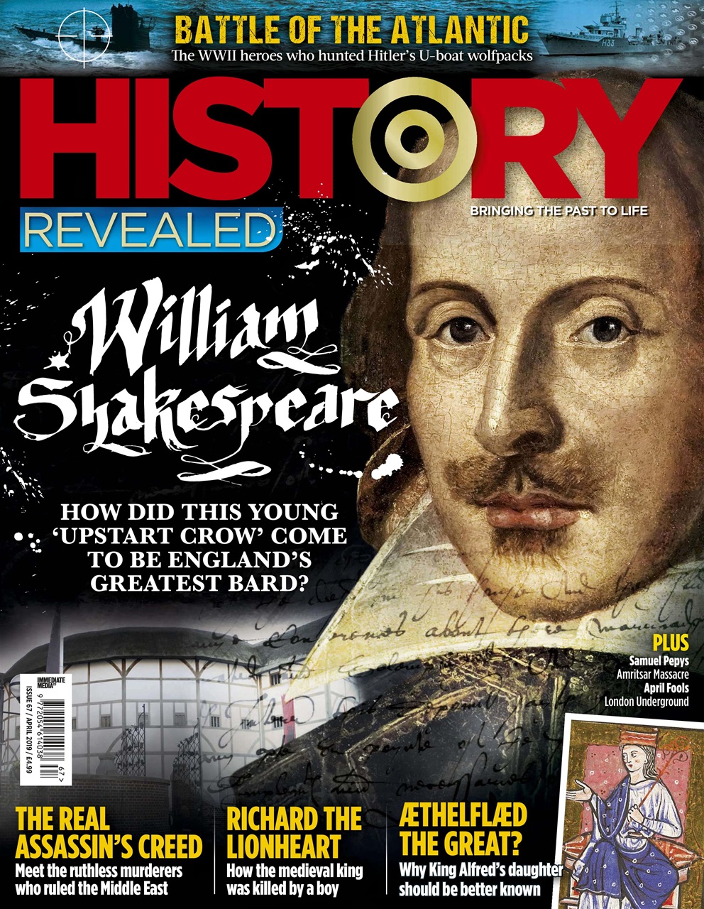 Bbc History Revealed Magazine April 2019 Back Issue