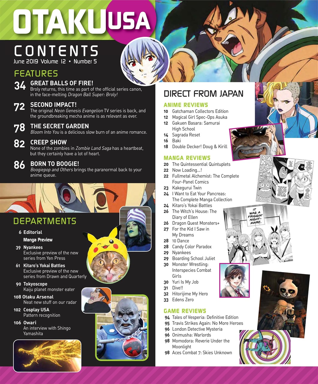 Otaku Magazine June Back Issue