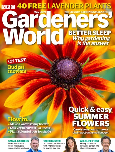 Bbc Gardeners World Magazine May 2019 Subscriptions