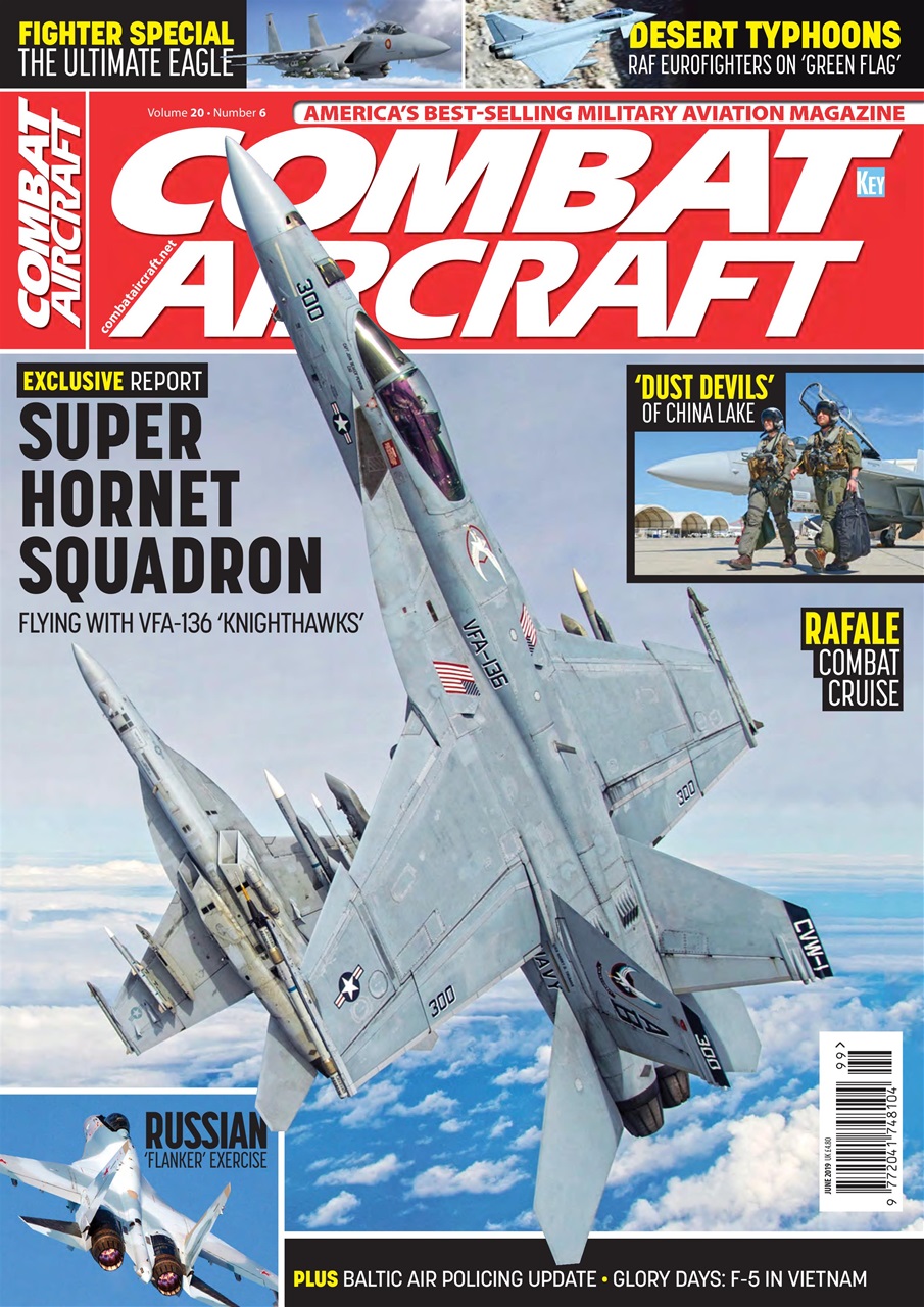 Combat Aircraft Journal Magazine - June 2019 Subscriptions 