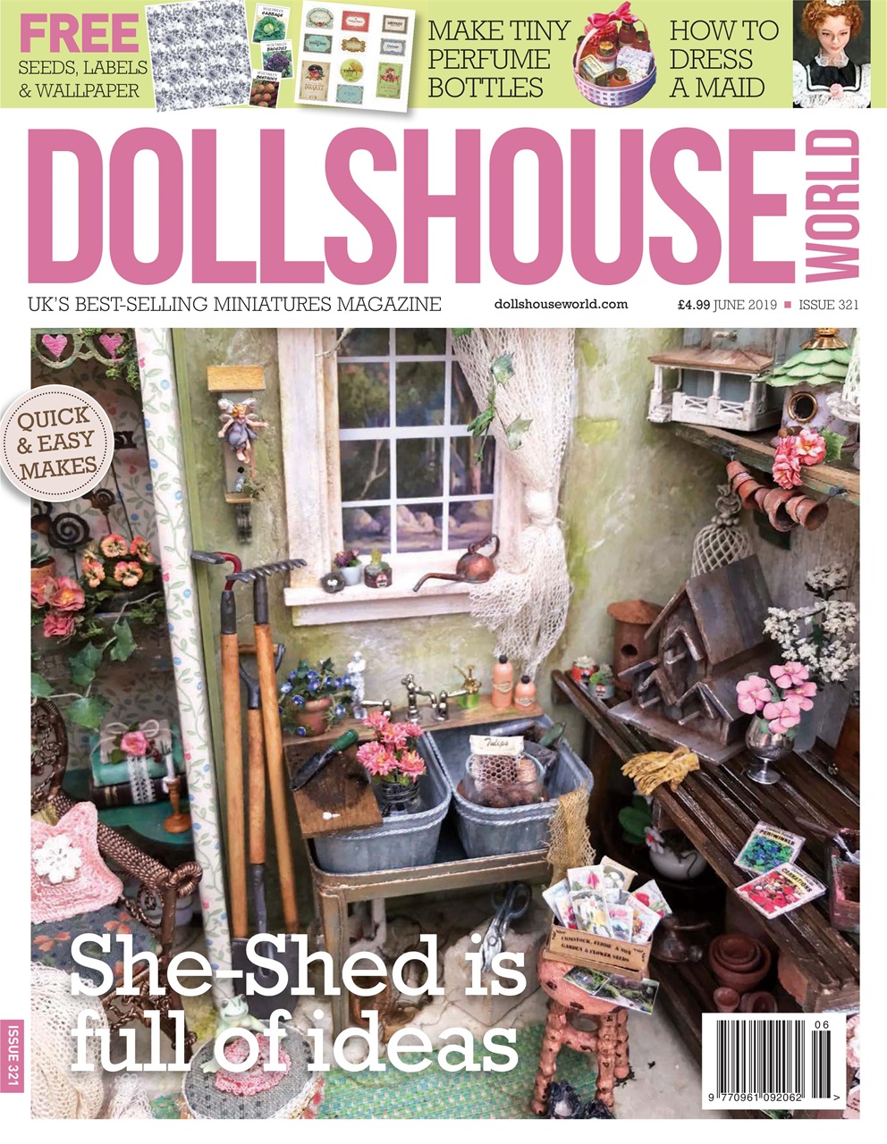 Dolls House World Magazine Issue 321 Back Issue