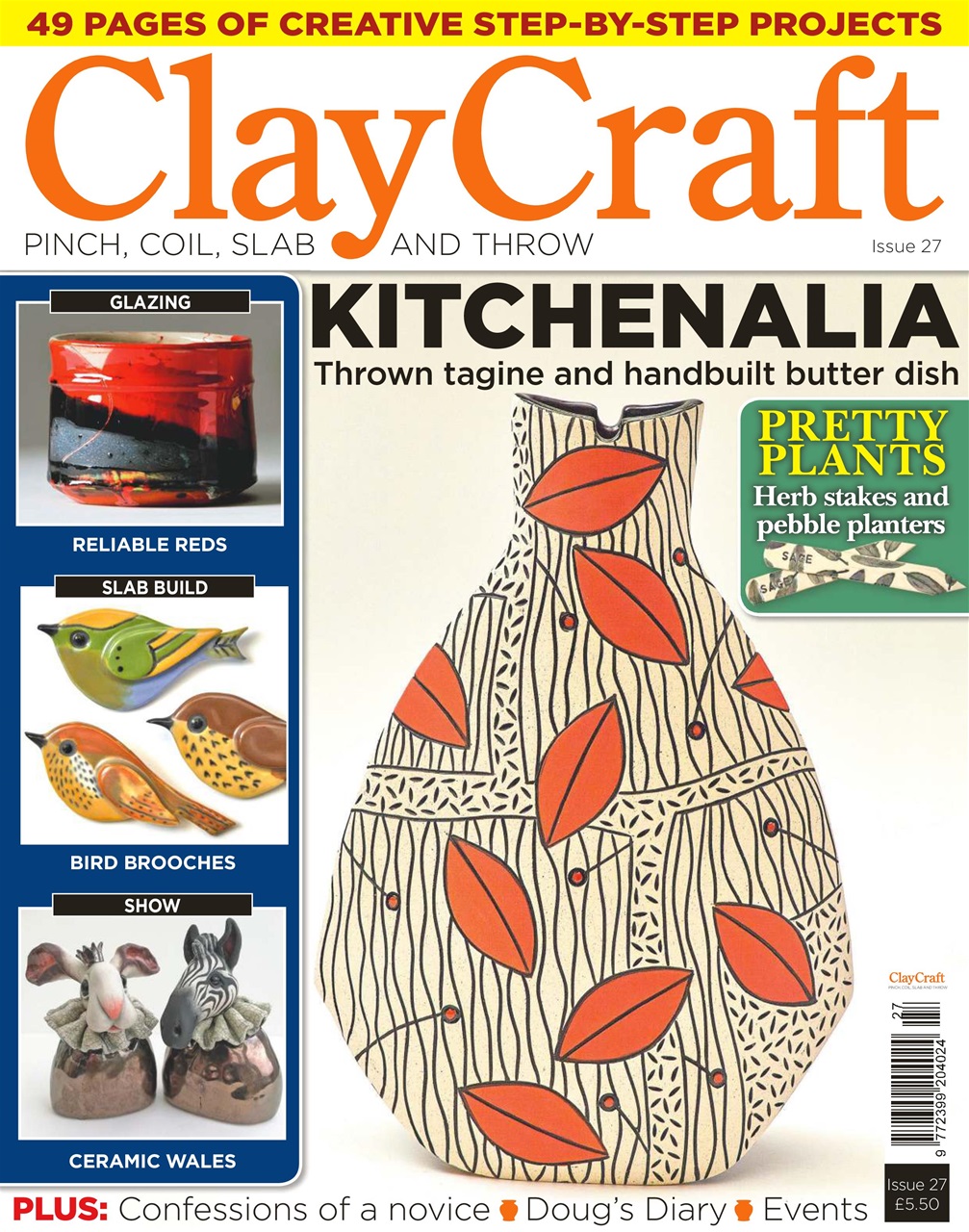 ClayCraft Magazine Issue 27 Back Issue