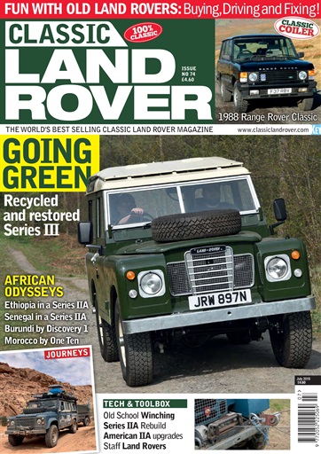 Classic Land Rover Magazine - July 2019 Back Issue