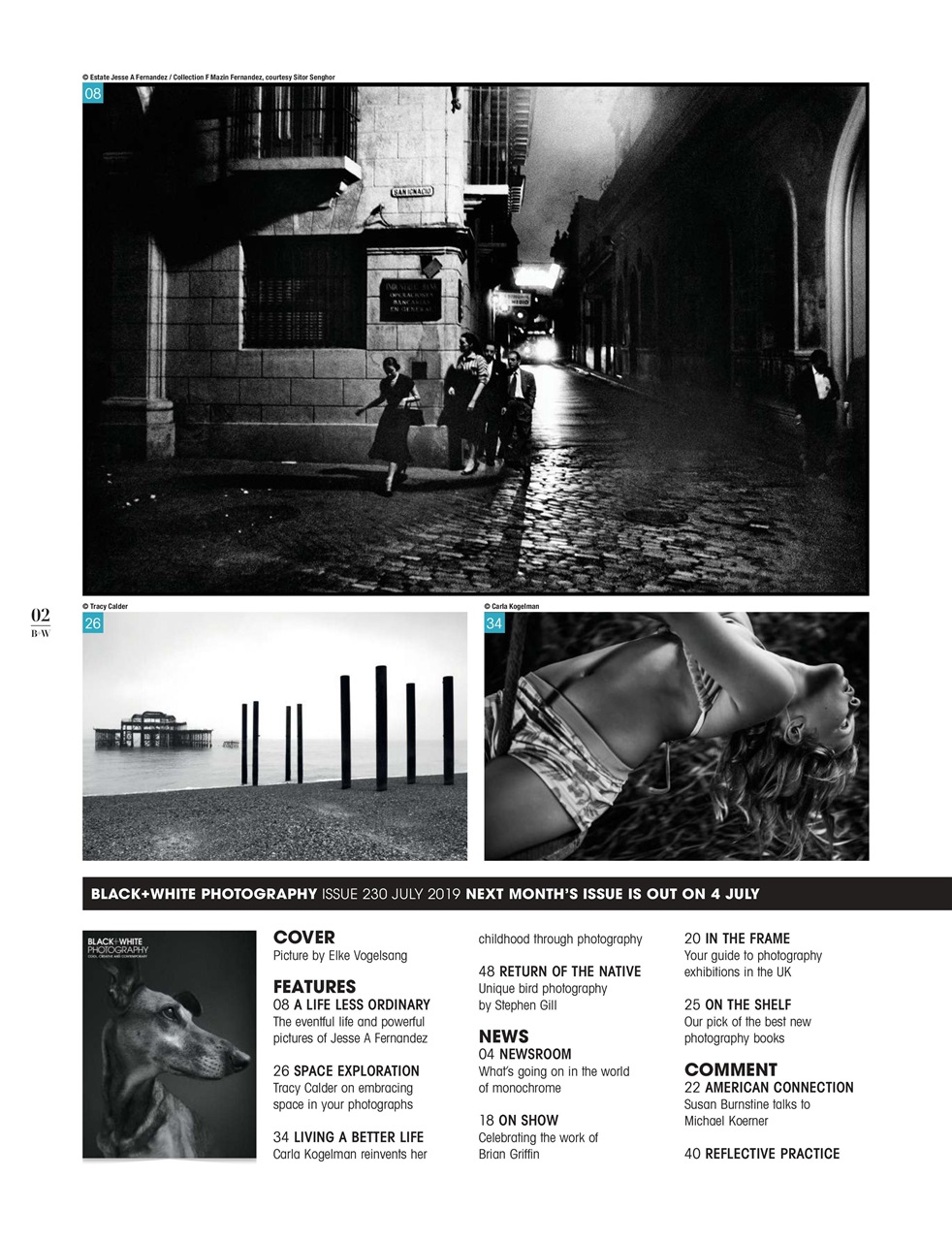 Black+White Photography Magazine Jul19 Back Issue