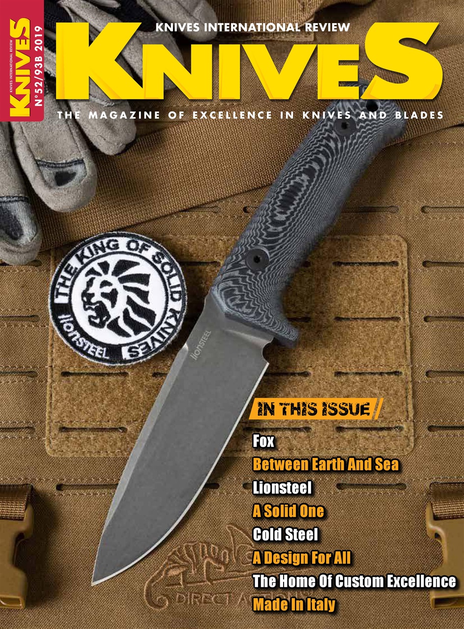 KNIVES INTERNATIONAL Magazine 52 Knives International Back Issue