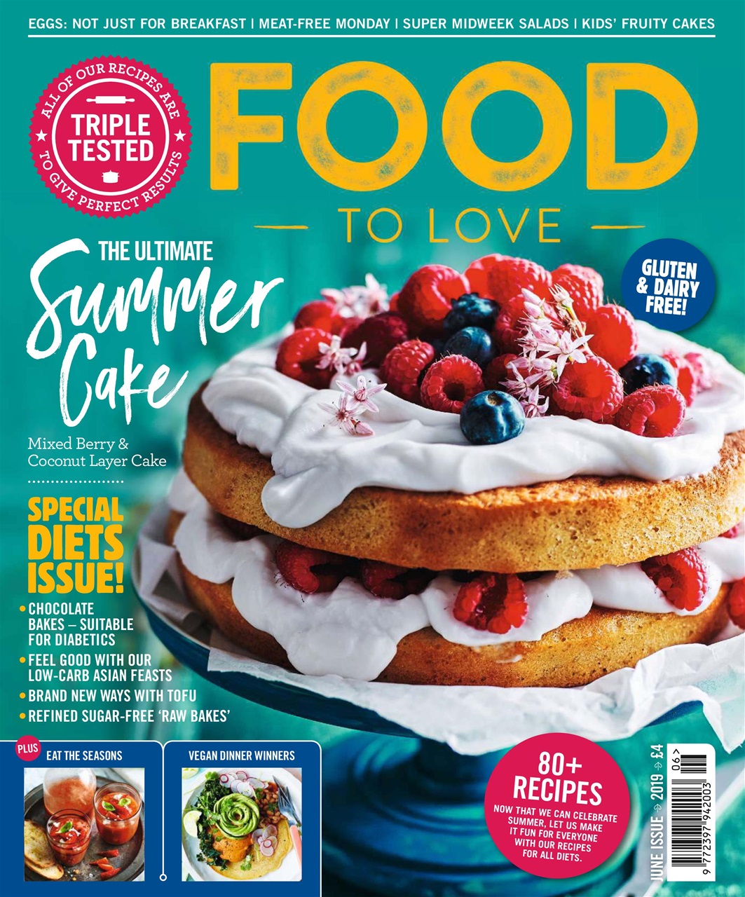Food To Love Magazine June 2019 Back Issue