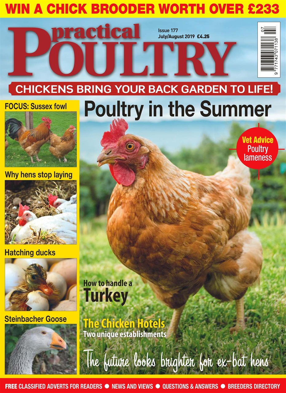 Practical Poultry Magazine Jul/Aug 19 Back Issue
