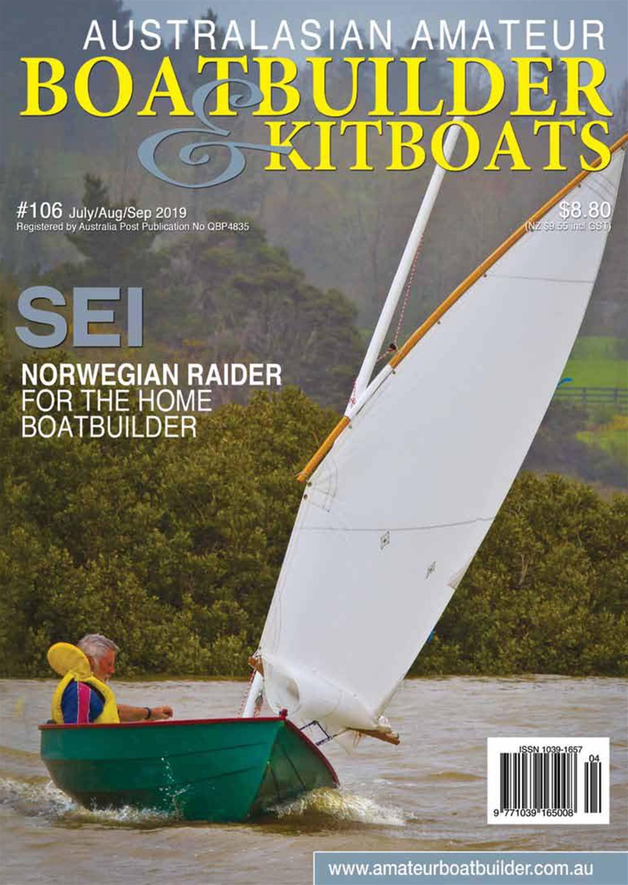 Australian Amateur Boat Builder Magazine AABB 106 Subscriptions