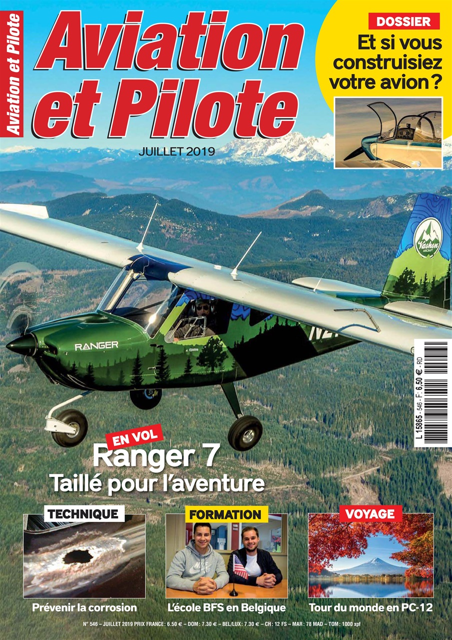 Aviation et Pilote Magazine - July 2019 Back Issue